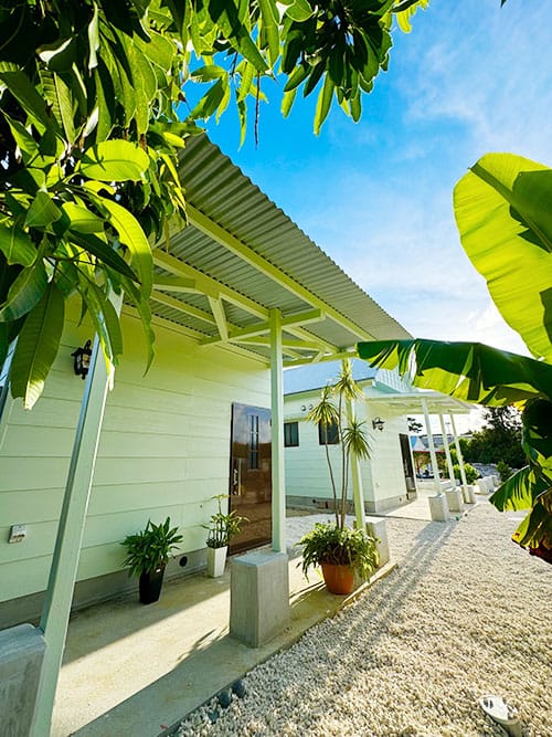 コテージタイプの外観